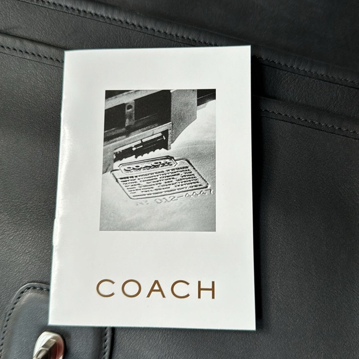 Coach Vintage Leather Metropolitan Brief Laptop Bag Black | eBay