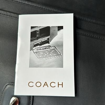 Coach Vintage Leather Metropolitan Brief Laptop Bag Black | eBay