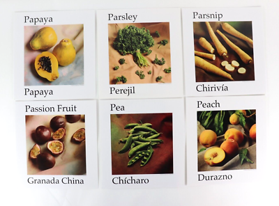 #ad #ad Lot Color Prints Fruits Vegetables Wall Decor Restaurant Kitchen Classroom more $38.65