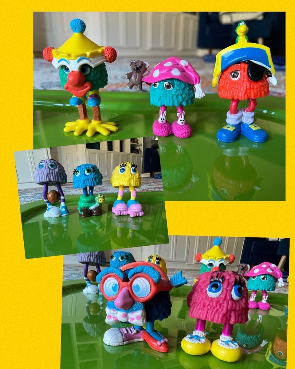 その他 McDonald's Fry Kids Happy Meal McDonald's 1989 FUNNY FRY FRIENDS Guy Girl Kid MIX MATCH