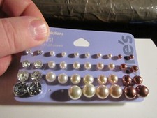 LARGE LOT OF CLAIRE'S EARRINGS STUDS - NEW OLD STOCK - TK-1