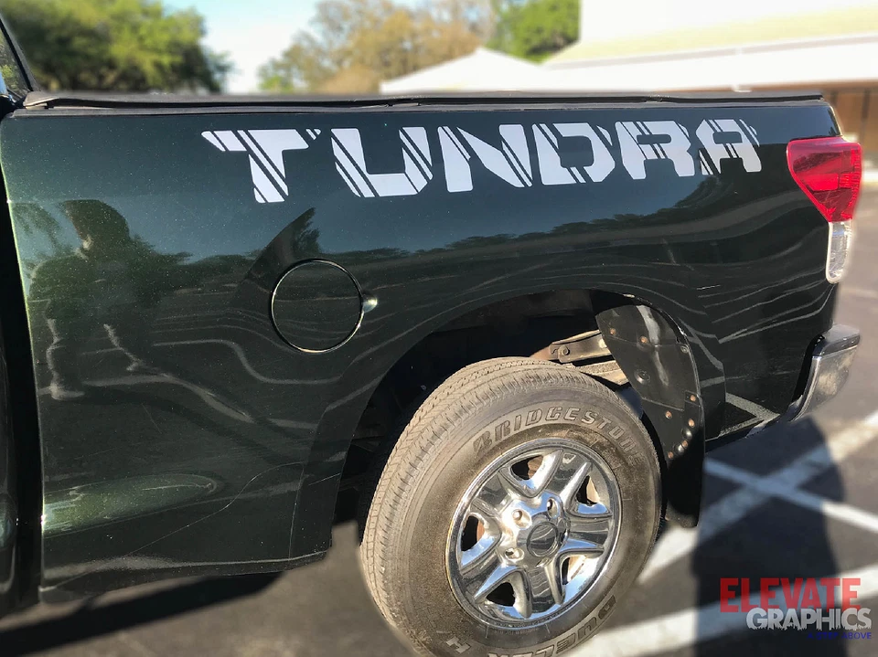 For Toyota Tundra Decals Slash Stripes Side Vinyl Graphics 3M Stickers 2007-2026 - Изображение 2 из 4