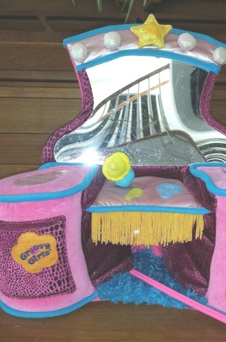 GROOVY GIRLS PLUSH DOLL VANITY MIRROR AND CHAIR 2001 - Picture 3 of 11