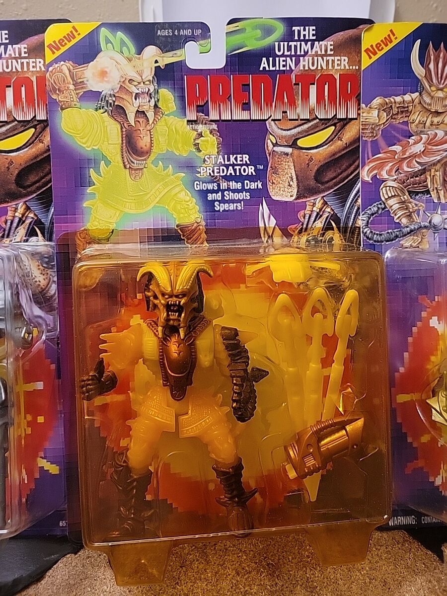 PREDATOR 1994 Kenner Predator Action Figures Cracked Stalker PREDATOR 1994 Kenner Predator Action Figures Cracked Stalker