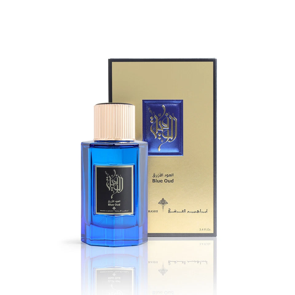 Blue Oud von Ibraheem Al Qurashi 100 ml Spray - kostenloser Versand AlQurashi IBRAQ