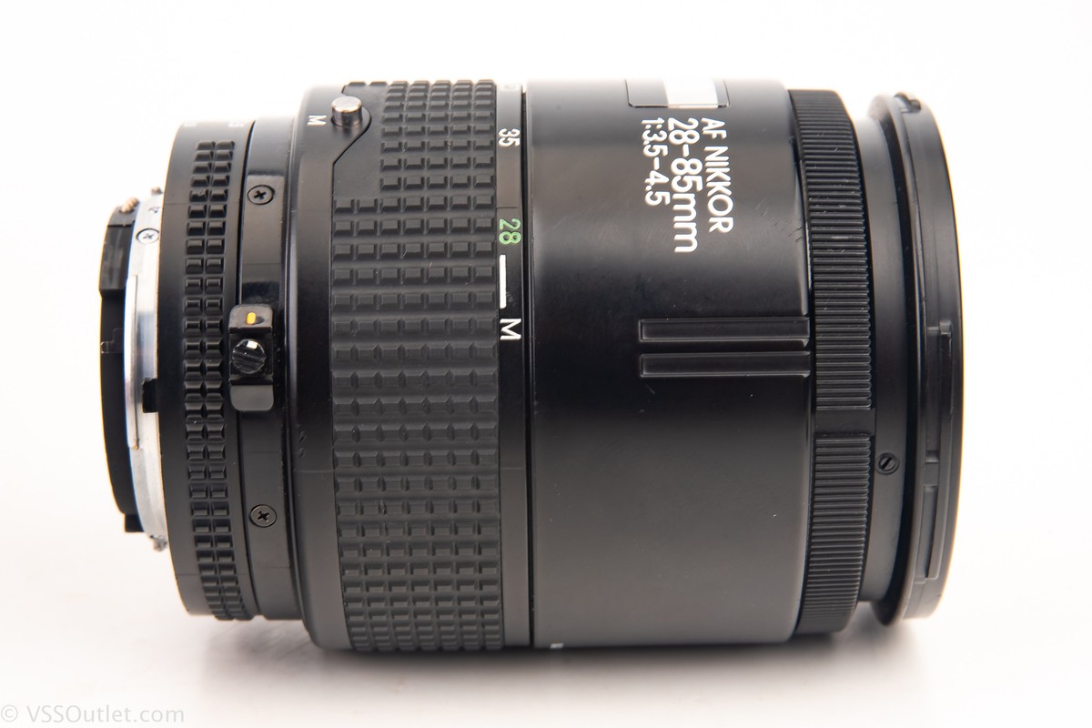 Nikon AF Nikkor 28-85mm f/3.5~4.5 Zoom Auto Focus Lens Both Nikon AF Nikkor 28-85mm f/3.5~4.5 Zoom Auto Focus Lens Both