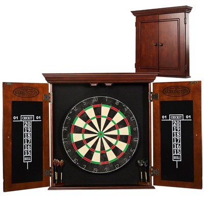 ダーツボード ダーツキャビネットセット Bristle Dart Board Barrington Dartboard Cabinet Set 18