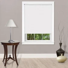 Indoor Cordless Vinyl Room Darkening Window Shade Roller Blind 72 x 37 Inches