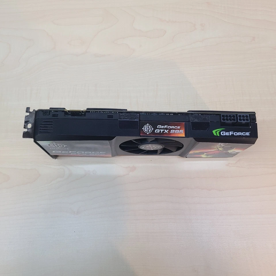 NVIDIA Geforce GTX 295 1792MB PCI-E GIGABYTE GV-N295-18I-B - Image 2 of 4