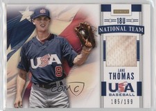 2013 USA Baseball Box Set 18U National Team Memorabilia /199 Lane Thomas #19 2k3