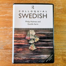 Colloquial Swedish by Philip Holmes & Gunilla Serin - Book & Cassette Course