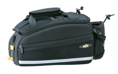 Topeak MTX Trunk Bag EX Strap Fahrrad Gepäckträgertasche schwarz wasserdicht