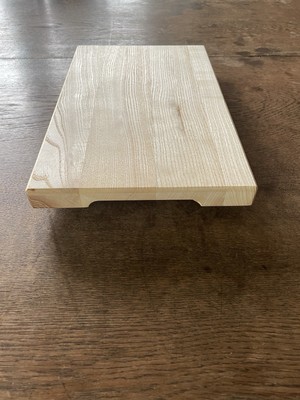 Gleitbrett/Rollbrett für Kitchen Aid Mini aus Esche