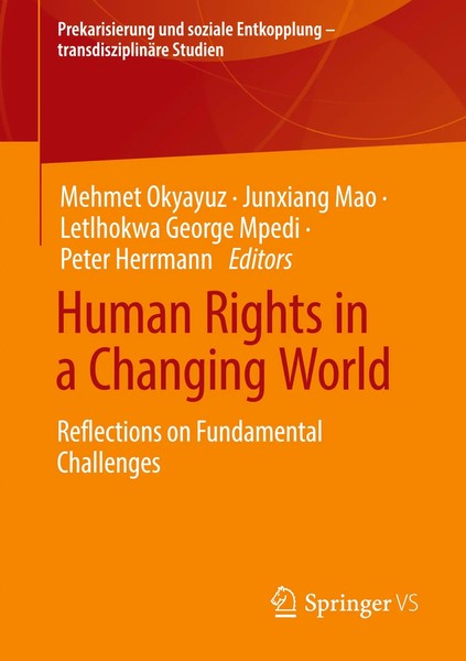 Human Rights In A Changing World Reflections On Fundamental Challenges Buch X-image