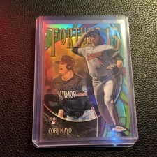 2025 Topps Chrome Fortune 15 Coby Mayo RC #F15-12 Rookie Card