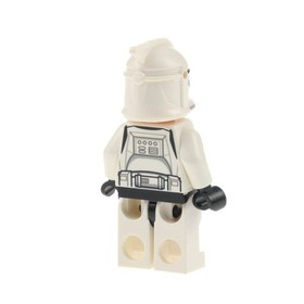 1x Lego Minifigure Star Wars Episode 2 Clone Trooper Phase 1 Helmet 75016 sw0442