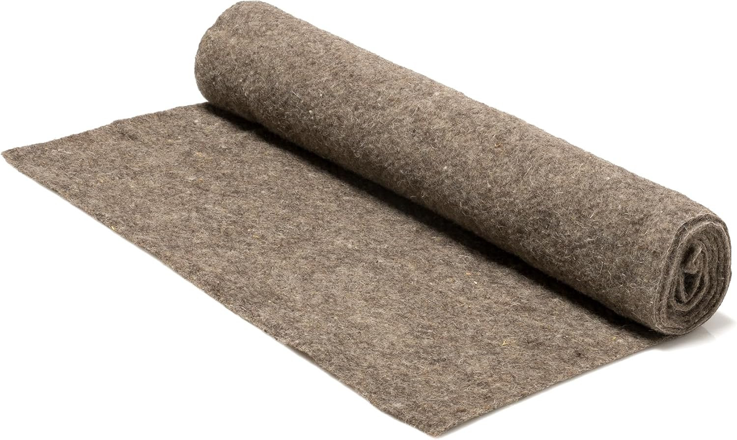 Telo in Lana Naturale 40x200cm per Orto e Giardino | Pacciamatura 600g