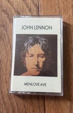 Menlove Ave. by John Lennon (XDR Cassette, Nov-1986, Capitol/EMI Records)