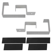 Mustang Universal Radiator Aluminum Mounting Bracket Kit