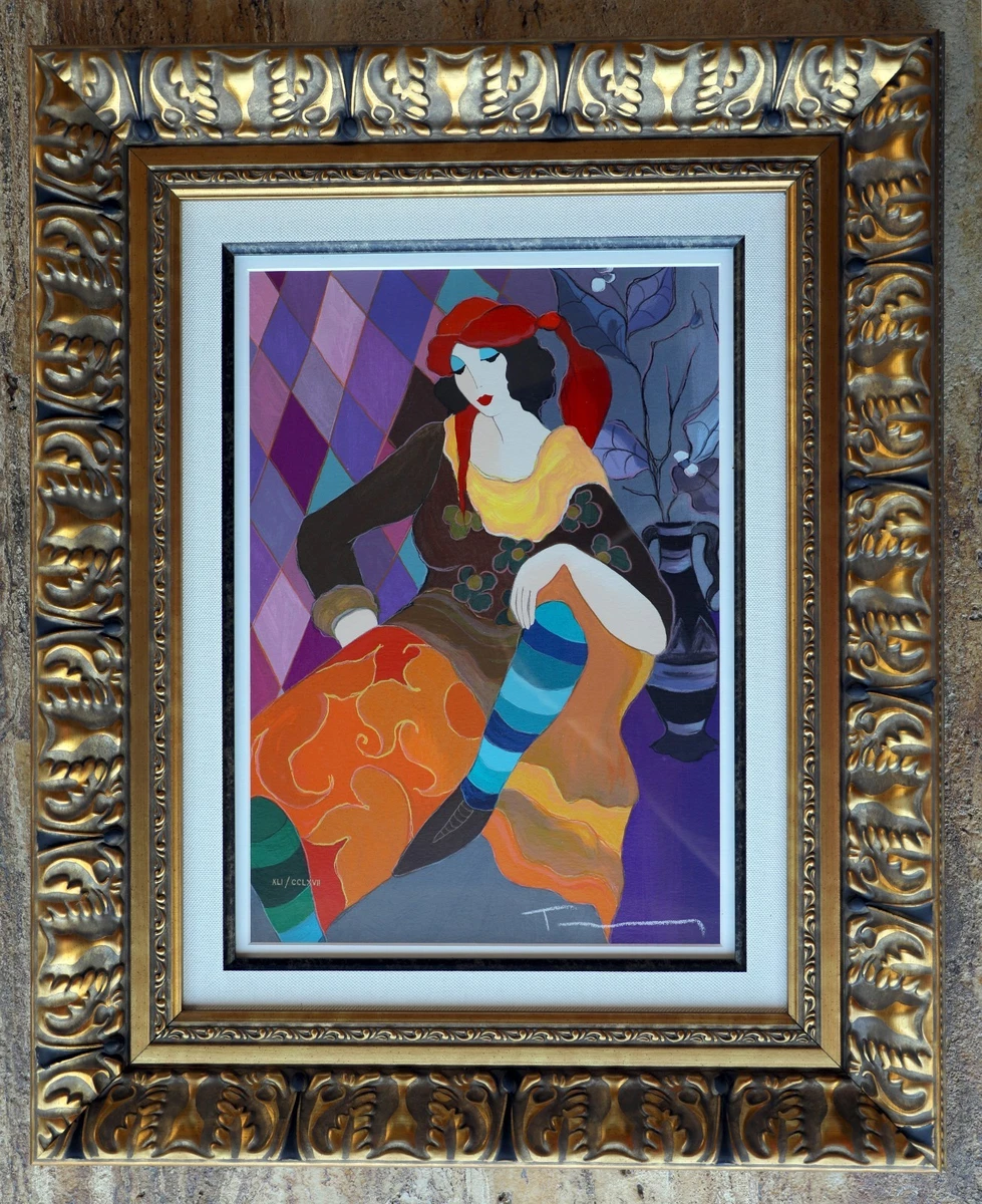 Itzchak Tarkay Art Paintings for sale | eBay