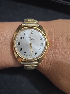 Vintage Zeno De Luxe Swiss Made Men s Watch | 25 Jewels 
