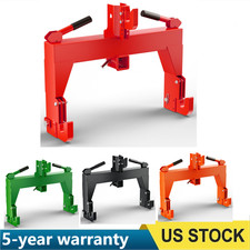 3 Point Quick Hitch for Category 1 2 Tractor 3000 Lbs w/ 2 Receivers Adjustable