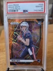 2024 Panini Prizm - Rookies Drake Maye #329 Lazer Prizm (RC)