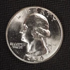 1954 *P* WASHINGTON SLVER QUARTER DOLLAR **NICE UNC COIN** FREE SHIPPING! C3613