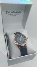 New with Tags JUICY COUTURE Black Label JC1300RGNV Rose Gold Heart Women's Watch