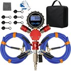 Tire Inflator 4 Way Inflation Deflation with Gauge 4 Tire Fits Up to 155"