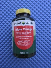 Spring Valley Omega 3, 6 , 9. Heart Health Ex...