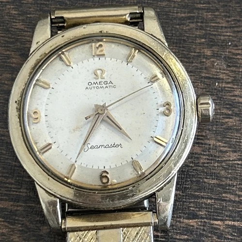 Vintage Omega Seamaster 14k Gold Filled GX6250 34mm AUTOMATIC Watch Cal 500