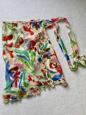 Missoni Women M Silk Wrap Skirt Almost unused Luxury Elegant Unique design Italy