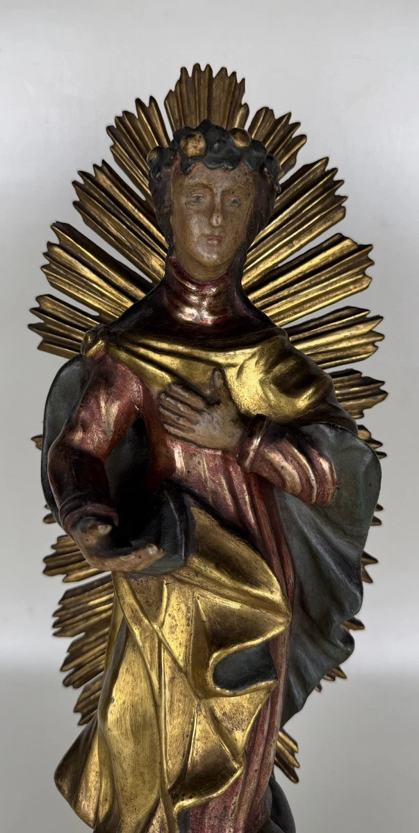 FADEDA Madonna Immacolata 41cm - Accessorio Presepe Alta Qualità