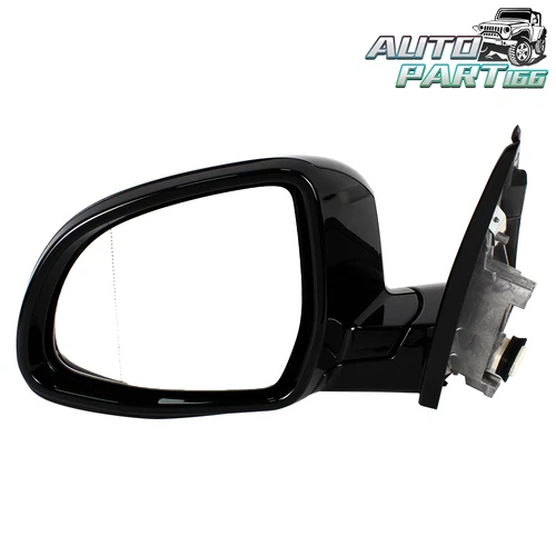 NO Blind Spot Left Side Black Mirror Assembly 5Pin For BMW X3 G01 G08 18-21