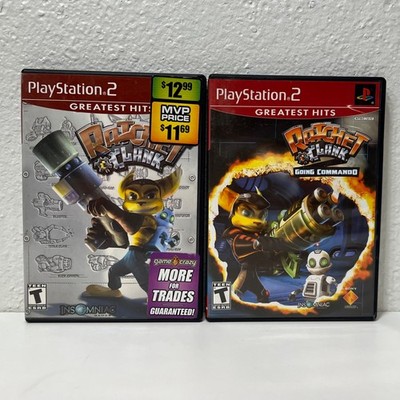 Ratchet & Clank PS2 + Going Commando Action Games PlayStation 2 Greatest Hits
