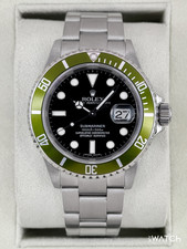 2005 Rolex Submariner Date "Kermit" 40mm 16610 Oystersteel Black Dial