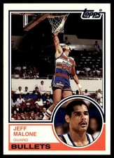 1992-93 Topps Archives Jeff Malone Washington Bullets #37