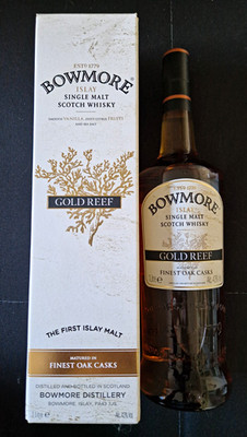 Bowmore Gold Reef Islay Single Malt Scotch Whisky 1 L mit Box