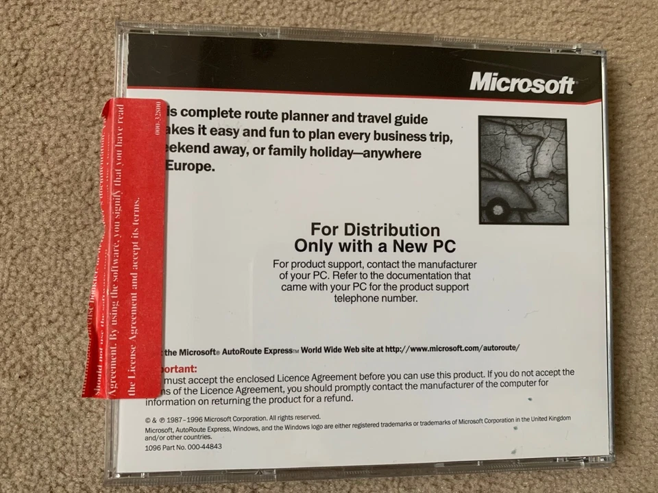 Microsoft AutoRoute Express Europe 1997 Edition    Route Planner + Travel Guide - Bild 2 von 4