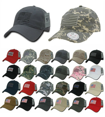 American Flag Baseball Cap   USA Tonal Patriot Relaxed Fit Polo Hat 110+ Styles