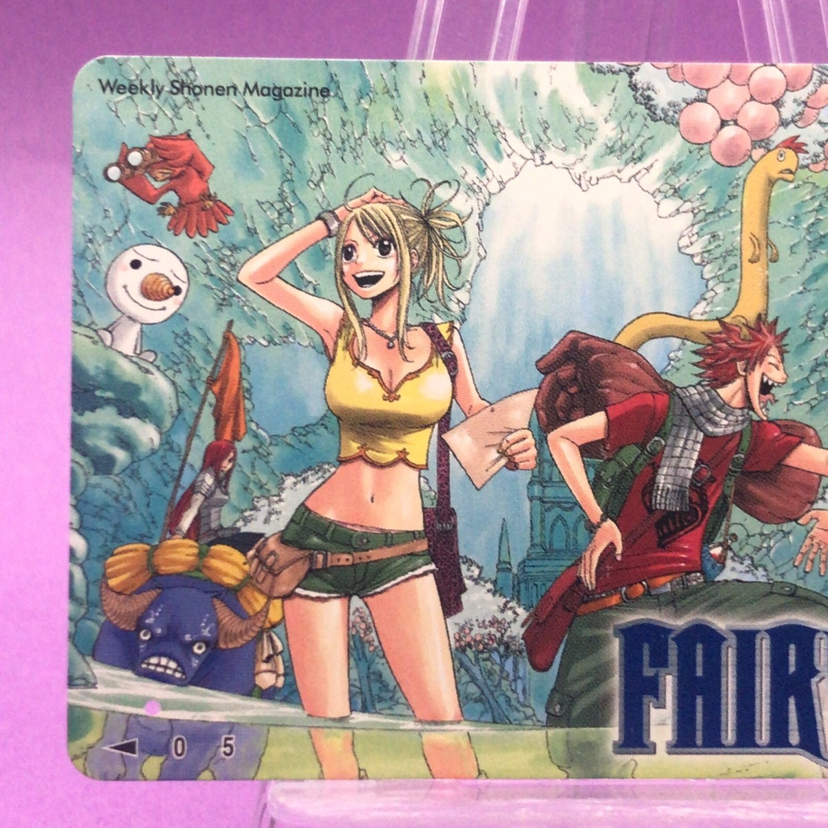Fairy Tail Quo Card Weekly Shōnen Magazine Hiro Mashima adventure