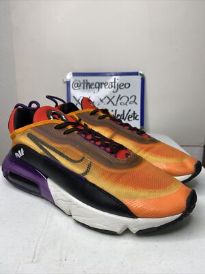 Nike Air Max 2090 'Magma Orange' Purple Men's BV9977-800 Size READ 