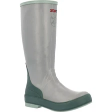 Xtratuf Women's 15 in Legacy Boot - Grey/Dark Forest/Octopus Print XWL1OP