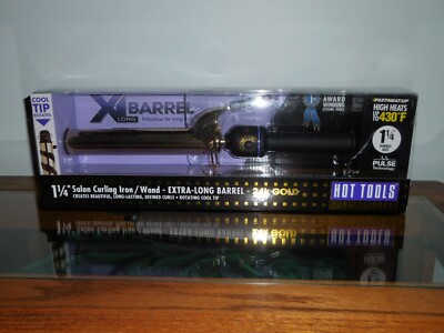 Hot Tools Professional 1110 1 1/4'' Curling Iron - Gold