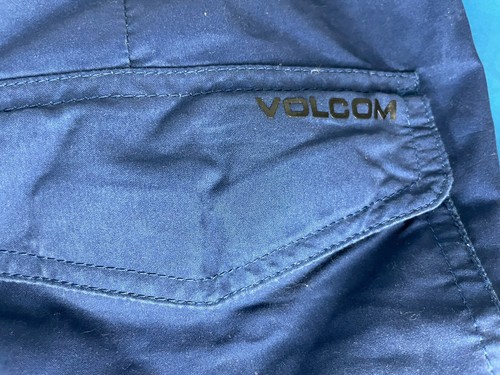 VOLCOM mens pin stripe swim board shorts blue size 36 - Picture 4 of 8