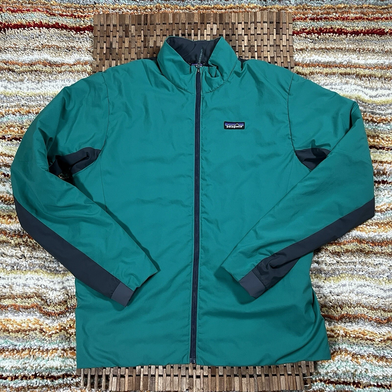 patagonia nano air airshed thermal puffer forge grey jacket