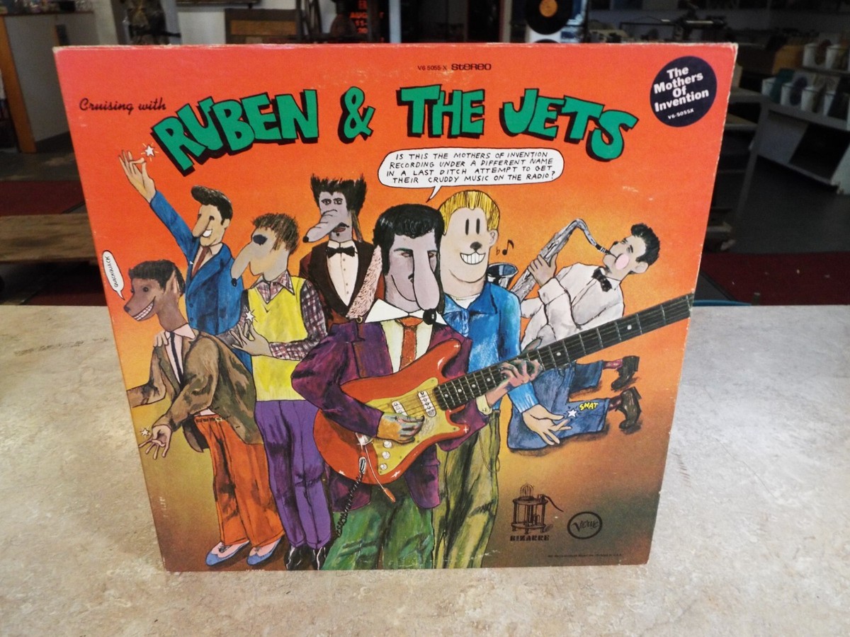 Ruben & The Jets Mothers of Invention Zappa GATEFOLD LP VINYL