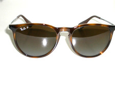 RAY BAN ERIKA RB4171 710/T5 54[]18 145 BROWN GRADIENT POLARIZED SUNGLASSES MINT