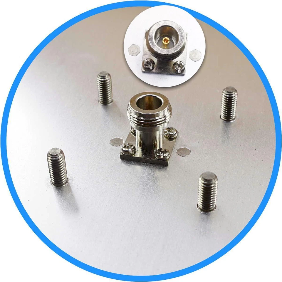 Zyxel Outdoor 5GHz 22dBi 13-1/2" x 13-1/2" x 1-1/2" PANEL ANTENNA, N-Type Female - Image 2 of 3